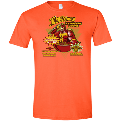 T-Shirts Orange / S Kerosene Loops Men's Semi-Fitted Softstyle