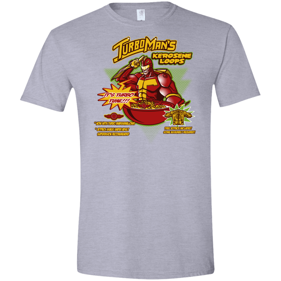 T-Shirts Sport Grey / X-Small Kerosene Loops Men's Semi-Fitted Softstyle