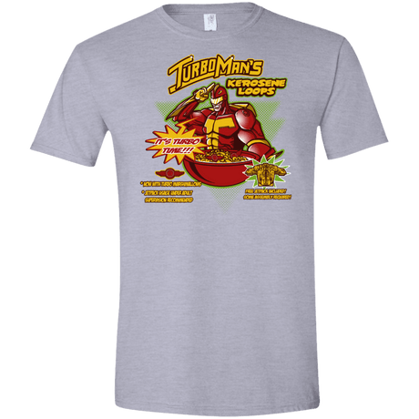 T-Shirts Sport Grey / X-Small Kerosene Loops Men's Semi-Fitted Softstyle