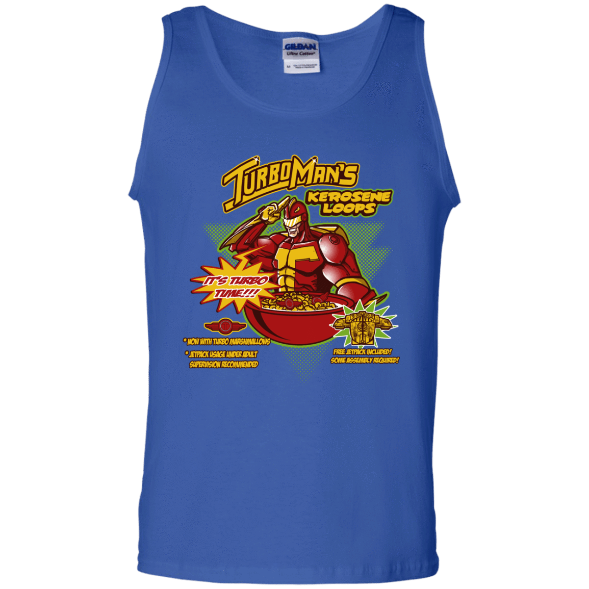 T-Shirts Royal / S Kerosene Loops Men's Tank Top