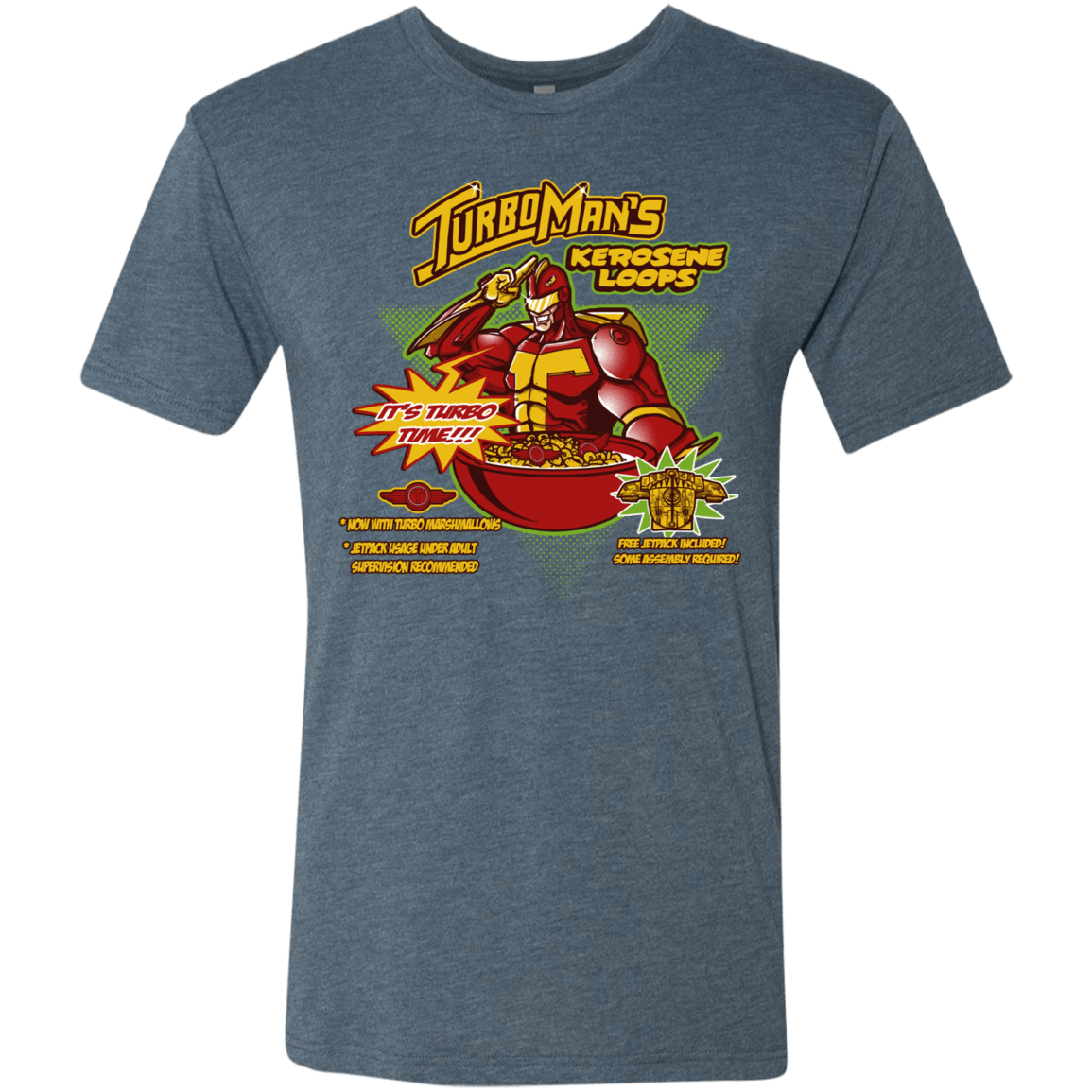 T-Shirts Indigo / S Kerosene Loops Men's Triblend T-Shirt