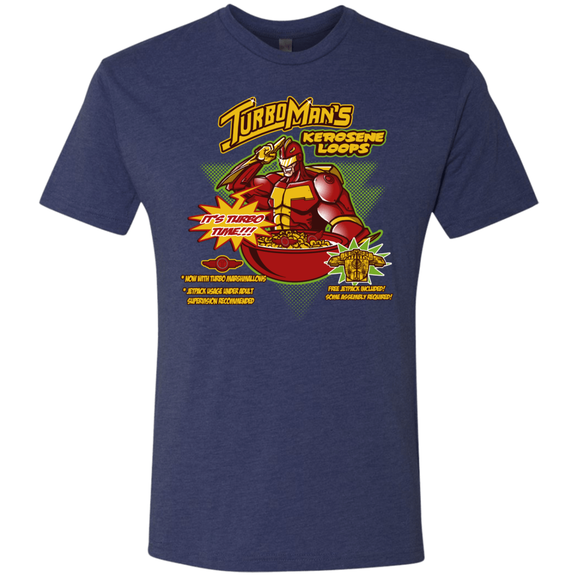 T-Shirts Vintage Navy / S Kerosene Loops Men's Triblend T-Shirt