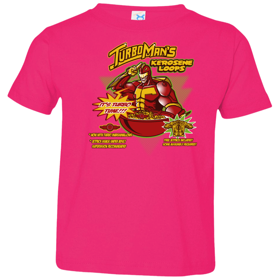 T-Shirts Hot Pink / 2T Kerosene Loops Toddler Premium T-Shirt