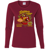 T-Shirts Cardinal / S Kerosene Loops Women's Long Sleeve T-Shirt