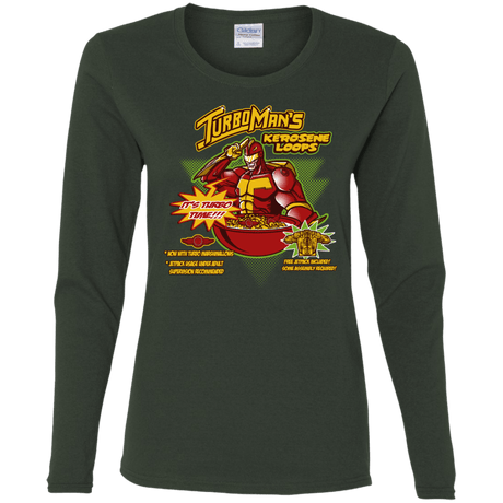 T-Shirts Forest / S Kerosene Loops Women's Long Sleeve T-Shirt