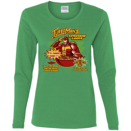 T-Shirts Irish Green / S Kerosene Loops Women's Long Sleeve T-Shirt