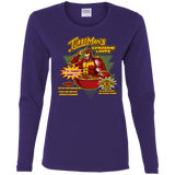 T-Shirts Purple / S Kerosene Loops Women's Long Sleeve T-Shirt