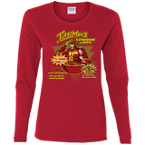 T-Shirts Red / S Kerosene Loops Women's Long Sleeve T-Shirt