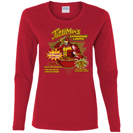 T-Shirts Red / S Kerosene Loops Women's Long Sleeve T-Shirt