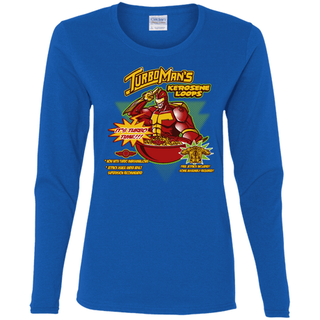 T-Shirts Royal / S Kerosene Loops Women's Long Sleeve T-Shirt