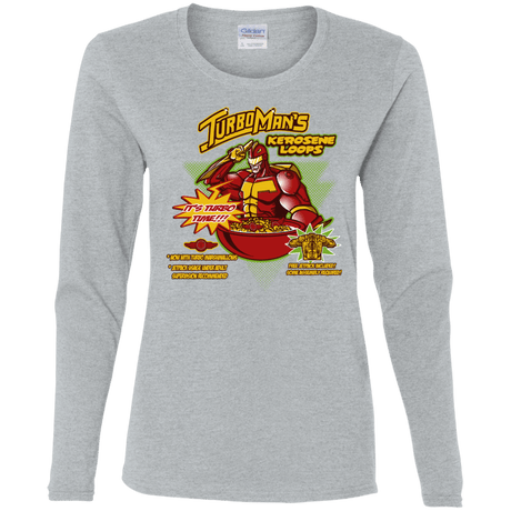 T-Shirts Sport Grey / S Kerosene Loops Women's Long Sleeve T-Shirt