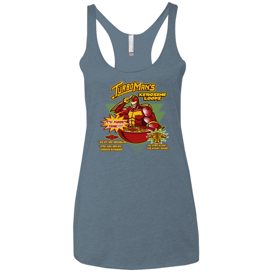 T-Shirts Indigo / X-Small Kerosene Loops Women's Triblend Racerback Tank