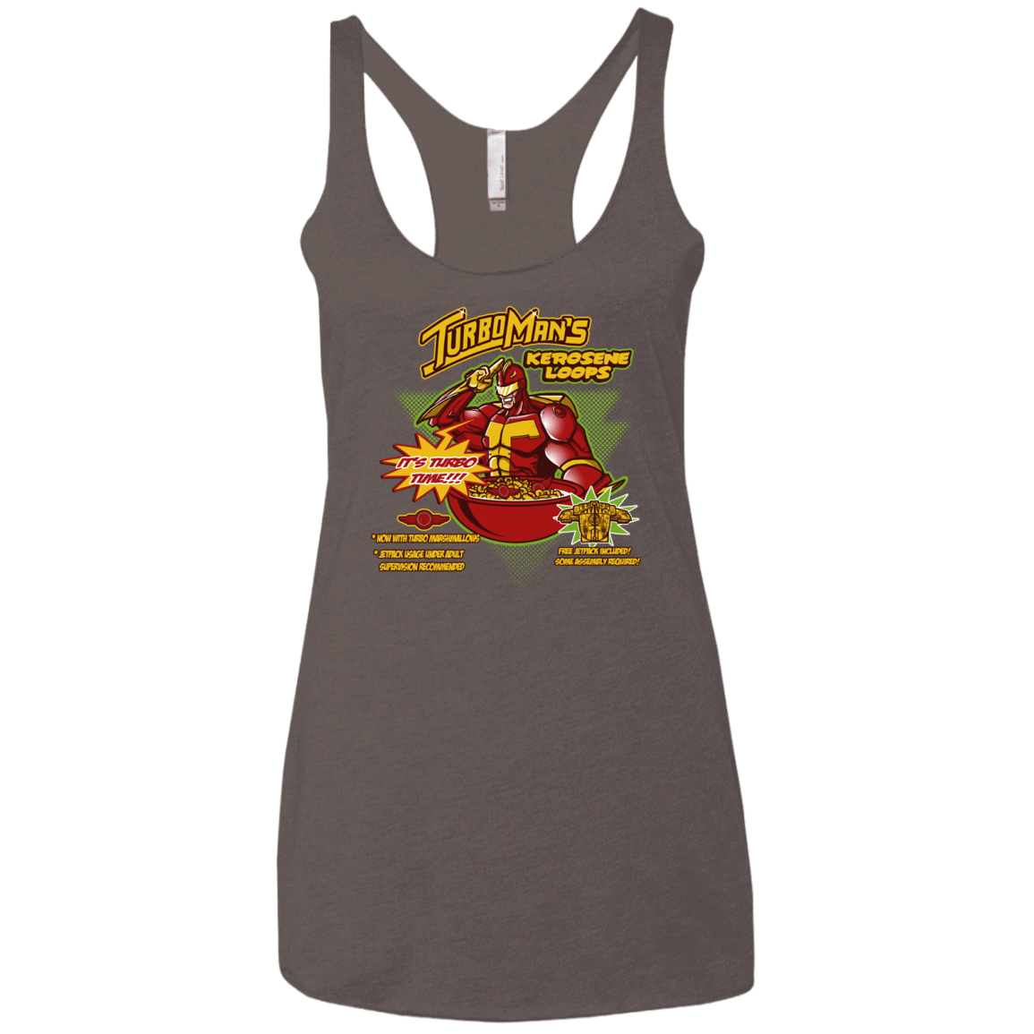 T-Shirts Macchiato / X-Small Kerosene Loops Women's Triblend Racerback Tank