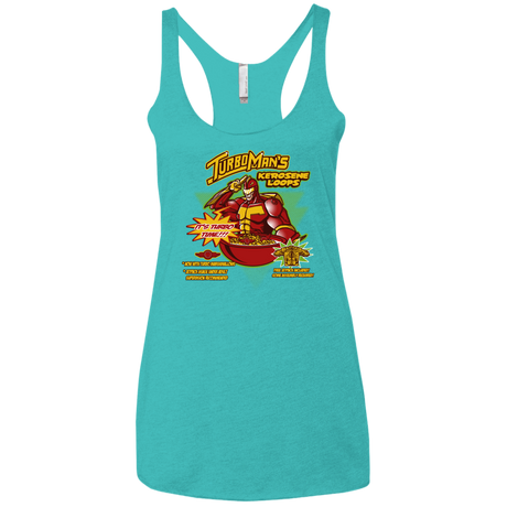 T-Shirts Tahiti Blue / X-Small Kerosene Loops Women's Triblend Racerback Tank