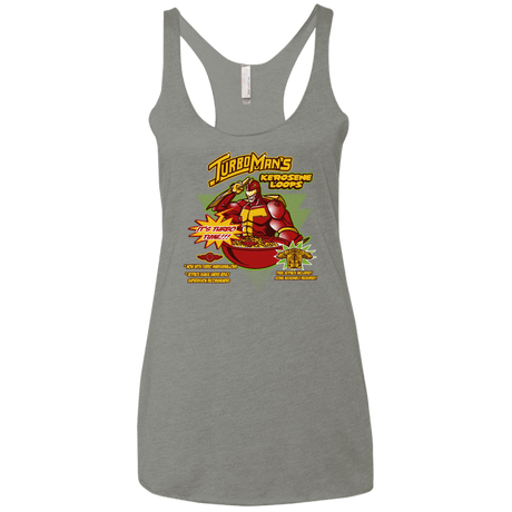 T-Shirts Venetian Grey / X-Small Kerosene Loops Women's Triblend Racerback Tank