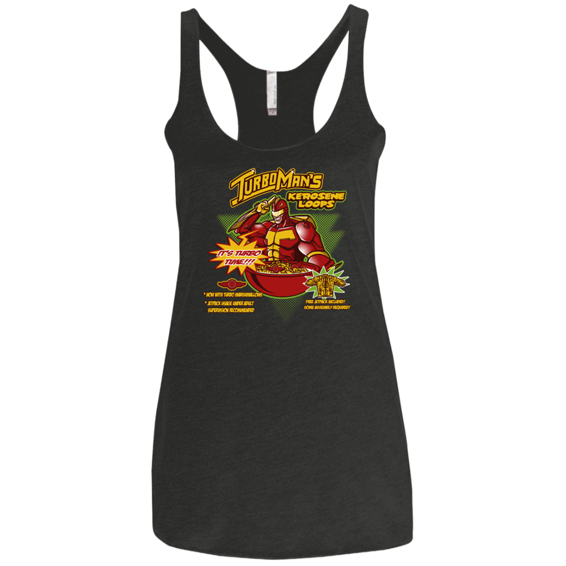 T-Shirts Vintage Black / X-Small Kerosene Loops Women's Triblend Racerback Tank
