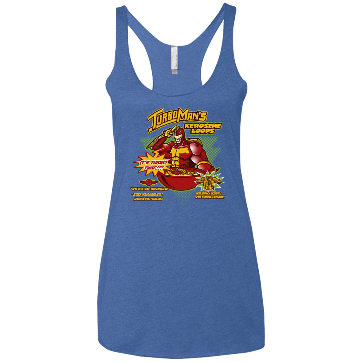 T-Shirts Vintage Royal / X-Small Kerosene Loops Women's Triblend Racerback Tank