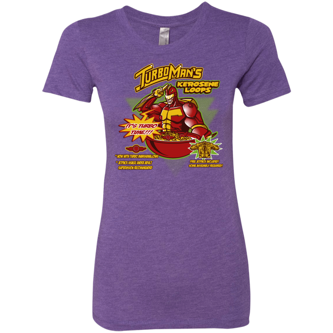T-Shirts Purple Rush / S Kerosene Loops Women's Triblend T-Shirt