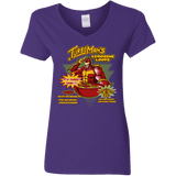 T-Shirts Purple / S Kerosene Loops Women's V-Neck T-Shirt