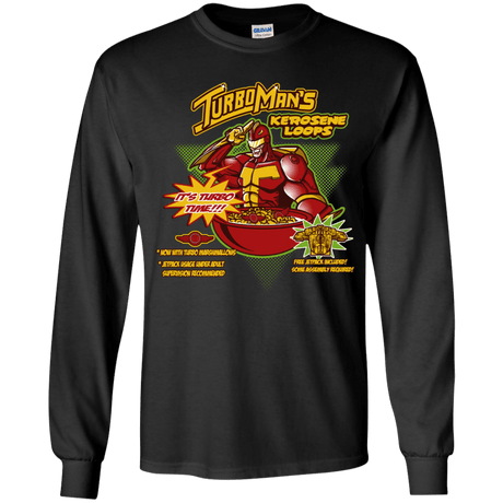 T-Shirts Black / YS Kerosene Loops Youth Long Sleeve T-Shirt