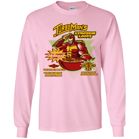 T-Shirts Light Pink / YS Kerosene Loops Youth Long Sleeve T-Shirt