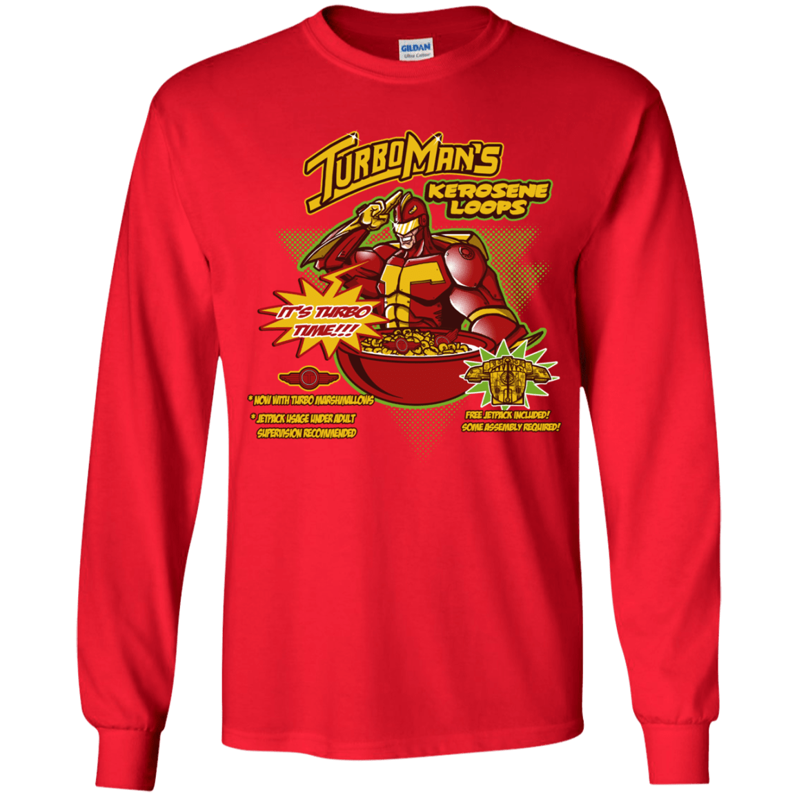 T-Shirts Red / YS Kerosene Loops Youth Long Sleeve T-Shirt
