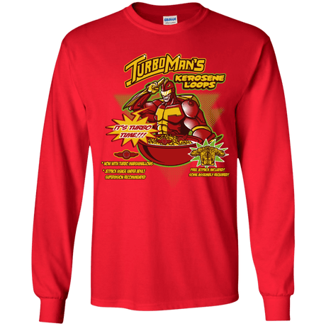 T-Shirts Red / YS Kerosene Loops Youth Long Sleeve T-Shirt