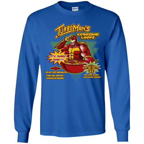 T-Shirts Royal / YS Kerosene Loops Youth Long Sleeve T-Shirt