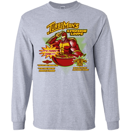 T-Shirts Sport Grey / YS Kerosene Loops Youth Long Sleeve T-Shirt