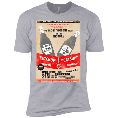 T-Shirts Heather Grey / YXS Ketchup vs Catsup Boys Premium T-Shirt