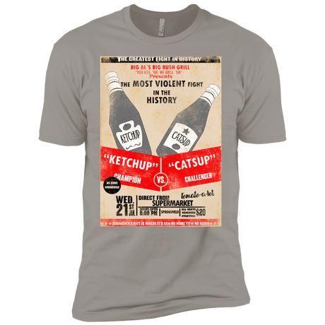 T-Shirts Light Grey / YXS Ketchup vs Catsup Boys Premium T-Shirt