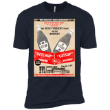 T-Shirts Midnight Navy / YXS Ketchup vs Catsup Boys Premium T-Shirt