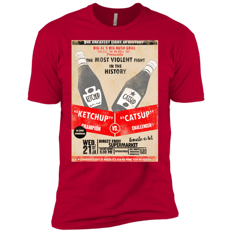 T-Shirts Red / YXS Ketchup vs Catsup Boys Premium T-Shirt
