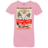 T-Shirts Light Pink / YXS Ketchup vs Catsup Girls Premium T-Shirt