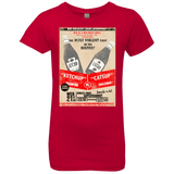 T-Shirts Red / YXS Ketchup vs Catsup Girls Premium T-Shirt