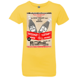 T-Shirts Vibrant Yellow / YXS Ketchup vs Catsup Girls Premium T-Shirt