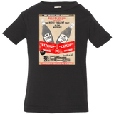 T-Shirts Black / 6 Months Ketchup vs Catsup Infant Premium T-Shirt