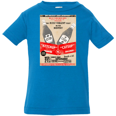 T-Shirts Cobalt / 6 Months Ketchup vs Catsup Infant Premium T-Shirt