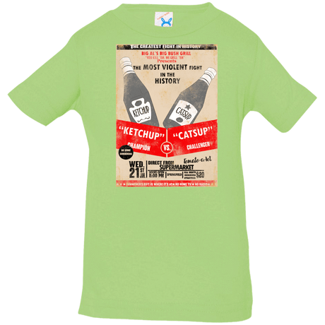 T-Shirts Key Lime / 6 Months Ketchup vs Catsup Infant Premium T-Shirt