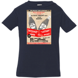 T-Shirts Navy / 6 Months Ketchup vs Catsup Infant Premium T-Shirt