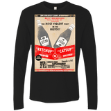 T-Shirts Black / S Ketchup vs Catsup Men's Premium Long Sleeve