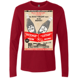 T-Shirts Cardinal / S Ketchup vs Catsup Men's Premium Long Sleeve