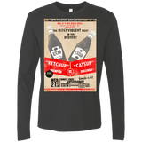 T-Shirts Heavy Metal / S Ketchup vs Catsup Men's Premium Long Sleeve