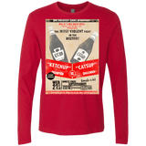 T-Shirts Red / S Ketchup vs Catsup Men's Premium Long Sleeve