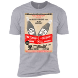 T-Shirts Heather Grey / X-Small Ketchup vs Catsup Men's Premium T-Shirt