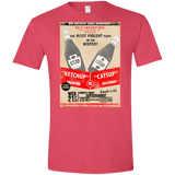 T-Shirts Heather Red / S Ketchup vs Catsup Men's Semi-Fitted Softstyle