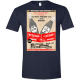 T-Shirts Navy / X-Small Ketchup vs Catsup Men's Semi-Fitted Softstyle