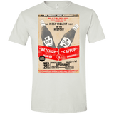 T-Shirts White / X-Small Ketchup vs Catsup Men's Semi-Fitted Softstyle