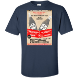 T-Shirts Navy / XLT Ketchup vs Catsup Tall T-Shirt