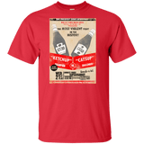 T-Shirts Red / XLT Ketchup vs Catsup Tall T-Shirt